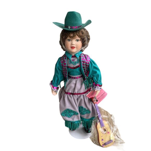 Paradise Galleries Country Singers Collection Shannon Doll Porcelain Vtg READ - Picture 11 of 16